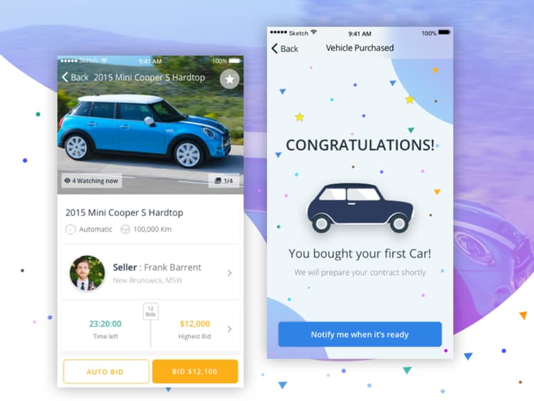 Automotive Marketplace E-commerce Application